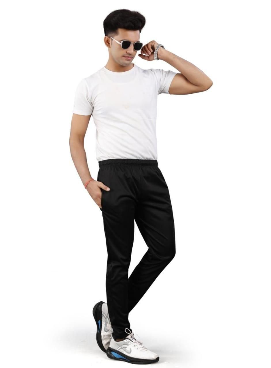 Men’s Stretchable NS Lycra Track Pants Combo,Perfect for -Gym, Jogging & Casual Wear