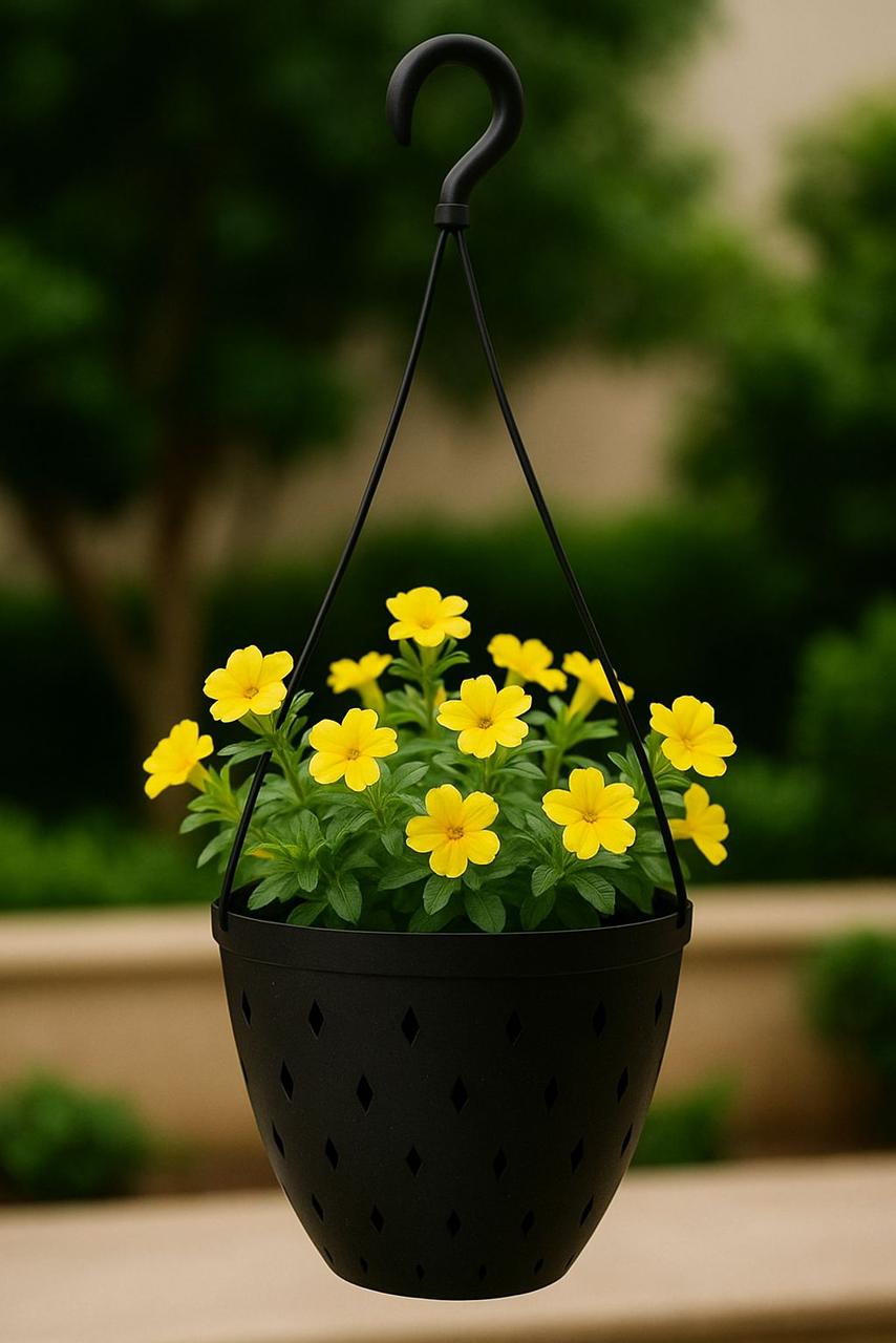 Multi-Purpose Planting Pot – Hanging or Wall Mounted Planting Pot (Set of 2)- Perfect for Indoor & Outdoor Use